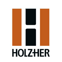 Holz-Her logo — machinery brand MBTES installs and services